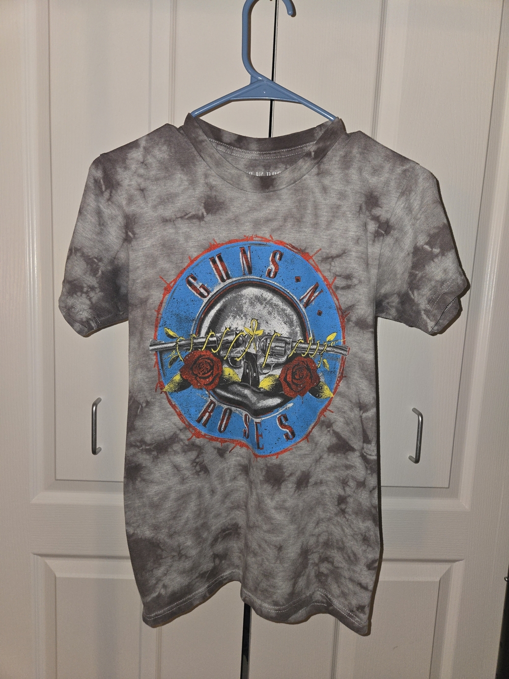 Guns N' Roses Tie-Dye Graphic Tee - Gray